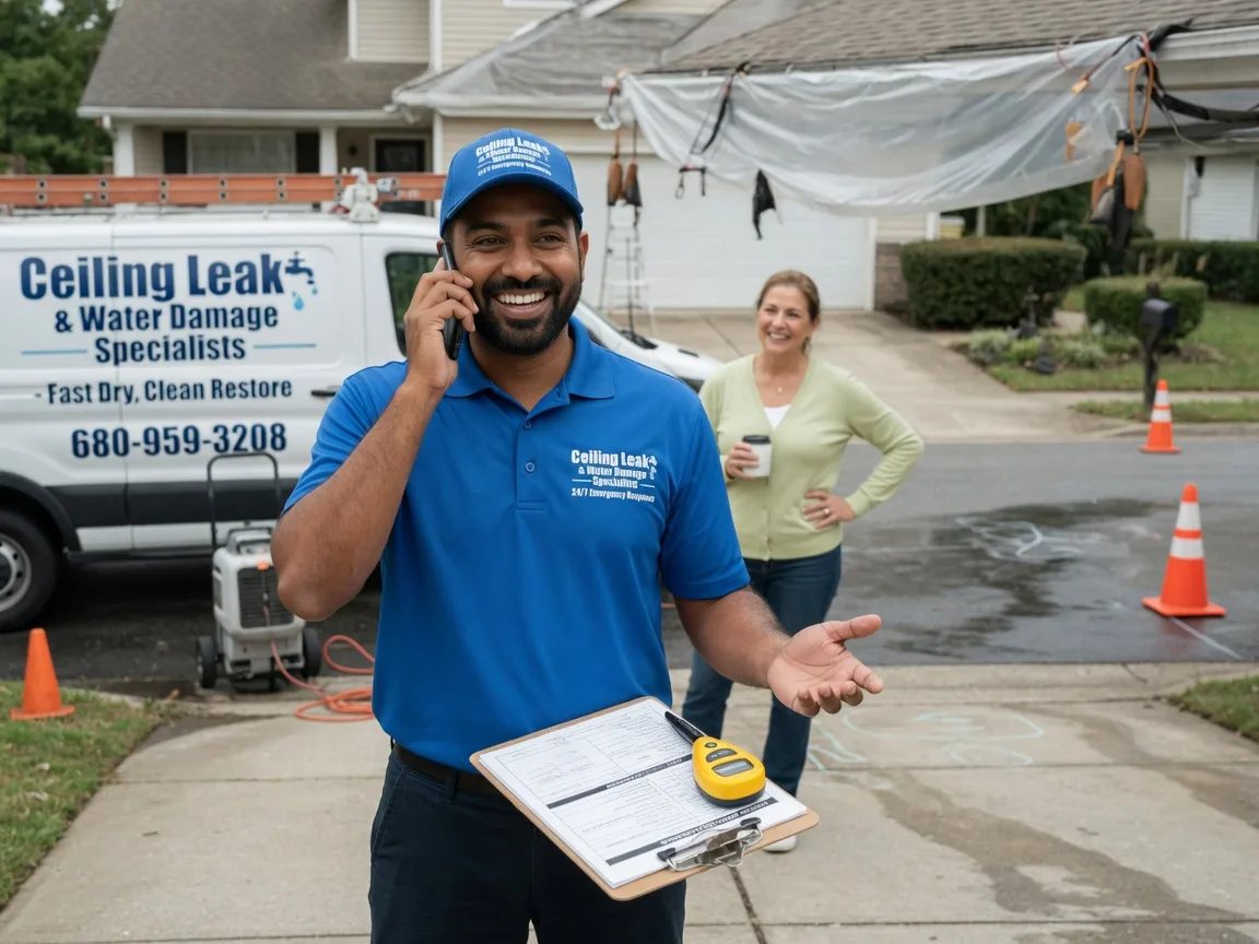 Ceiling Leak Cleanup Bayard, NM FAQs